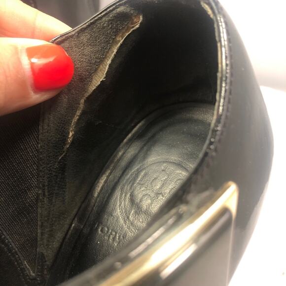 Tory Burch Suede and Patent Leather Mary Janes - Picture 15 of 16